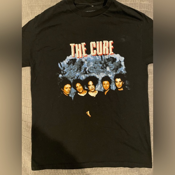 The Cure Other - The Cure Black Graphic T-Shirt Size Medium